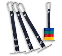 Tape Thong, 4 Piece Electrician Tool Belt | Anti-Rust Strip Organizer for Work Building Warehouse Automotive Home
