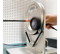 Tape Winding Machine, Desktop Electric Tape Wrapping Machine with Foot Switch, 360° Forward & Reverse Rotation for Automotive Wiring and Insulation Packaging