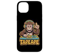 Tapeape Dj Monkey Turntable Tape Ape Headphones Case for iPhone 14 Plus