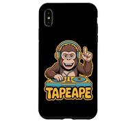 Tapeape Dj Monkey Turntable Tape Ape Headphones Case for iPhone XS Max
