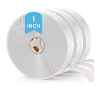 TAPEBEAR Butyl Tape 25mm x 9m White, 3mm Thick Plumbers Putty Tape RV Sealant Tape Window Sealing Tape Leak Proof Double Sided Butyl Caulking Tape for Boat Sealing, EDPM, Automotive, 3Rolls