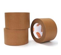 TAPEBEAR Eco-Friendly Kraft Paper Tape 76mm*55m, Biodegradable Heavy Duty