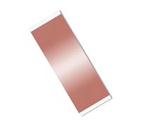 TapeCase 1181 3" x 10.5"-25 Copper/Acrylic Adhesive, Foil Tape with Conductive Adhesive-Converted from 3M 1181, 3" x 10.5" Rectangles, Length: 10.5", Width: 3" (Pack of 25)