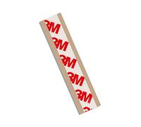 TapeCase 9088 0.75" x 10"-100 Clear Acrylic High Performance Double Coated Tape Converted from 3M 9088, 0.0083" Thick, 10" Length, 0.75" Width (Pack of 100)