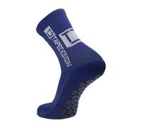 Tapedesign - "Classic 1 Pair Non-Slip Football Grip Socks Navy (Size 5-14) for Men, Women & Kids - Soccer Socks for Adults & Youth (Unisex) - Anti-Slip Sport Socks for Basketball, Tennis & Running