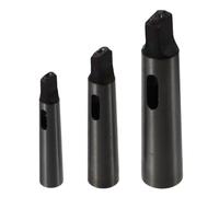 Taper Adapter 3PCS MT1-MT2 MT-2-MT3 MT3-MT4 Morse Taper Adapter Chuck Sleeve Wide Application Flat Head Drill for Lathe Milling Part