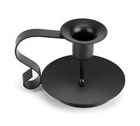 Taper Candle Holder, Retro Iron Cone Candlestick Hand Made Candlestick Stand Home Candlelight Dinner Decor