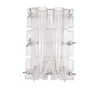 Taper Candle Mold Durable Plastic Candle Making for Church Party Wedding 2.1x25.4cm