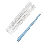 Taper Candle Mould, 3D Long Spiral Candle Cylinder Shapes - Twist Candle Mould Handmade Candle Mould with Two Petal Mandatory Candle Moulds for Making Candles, Classic