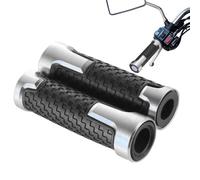 Taper Handgrips, Non Slip Soft Rubber Motorcycle Grips, Ergonomic Comfort Vibration Reduction, City Riding Weekend Trips Racing Events, Hot Weather Motocross Accessory, 2pc Set