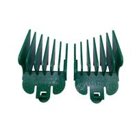 Taper King Hair Clipper Guide Comb Guard Set - Fool Proof Tapers & Fades at Home! Emerald (#3 to #8) - Compatible with Wahl/Conair Clippers!