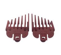 Taper King Hair Clipper Guide Comb Guard Set - Fool Proof Tapers & Fades at Home! Ruby (#1 to #3) - Compatible with Wahl/Conair Clippers!