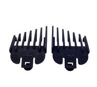 Taper King Premium Guide Combs - Fool Proof Tapers & Fades at Home! Onyx (#1 to #2) - Compatible with Oster/Andis Clippers!