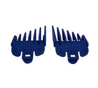 Taper King Premium Guide Combs - Fool Proof Tapers & Fades at Home! Sapphire (#1/2 to #3) - Compatible with Oster/Andis Clippers!