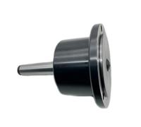 Taper Lathe Adapter MT3 MT4 125mm 3 Jaw Chuck Flange - High Hardness Metal, Easy Installation & Removal