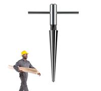 Taper Pin Reamer - Reaming Tool Metal | T-Handle Hand Precision Tapered Chamfering for & Woodworking Ergonomic Hole Tool, T Handle Reamer, Handheld Repair smoothedge Finishing
