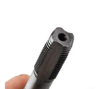 Taper Pipe Tap Set, Bearing Steel Thread Cutting Hand Tools for Metalworking, Includes G1/8, G1/4, G3/8, G1/2, G3/4, G1 Sizes(G1/4)