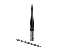 Taper Reamer 5-16mm, Hand-Held Deburring Tool Hex Shank, Metal Hole Enlarger Pin Chamfering Countersink for Electric Drill Woodworking(Round handle 3-13mm)