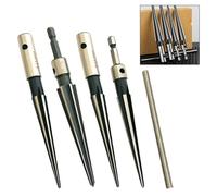 Taper Reamer Tool 5-16mm Steel Reamer Bit Manual Reaming Tool for Metal Hole Enlarger and Deburring Hand Tool, Pin Hole Reamer for Metalwork Deburring and Woodw(Hexagon 5-16mm)