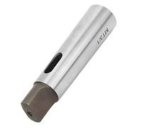 Taper Reducing Adapter Drill Sleeve High Hardness Wear Precision Machined MT3 to MT1 Morse Taper Sleeve for Metalworking and Woodworking High Speed Steel Construction