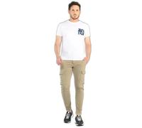 Tapered cargo Trousers Le Temps des cerises Koge Army Beige 33