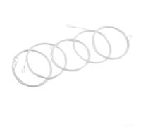 Tapered Fly Leaders in a Convenient Five Pack, Each at Nine Feet Long With Loops (2X)