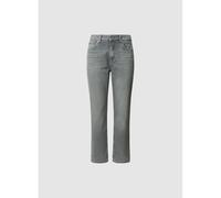 Tapered High Waist Jeans grey