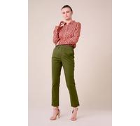 Tapered Leg Trouser Enorsia Olive 12