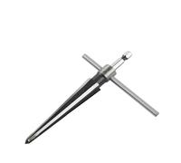 Tapered Reamer Hand Held Tapered Reamer T Handle 6 Flute Beveling Cutting Drill Tool 3-13mm/5-16mm Steel Machinery Tools Accessories(3-13mm)
