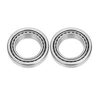 Tapered Roller Bearing Set High Precision Durable Bearings for Agricultural Machinery Textile Machine 32010 2007110E Steel Material 2Pcs Pack