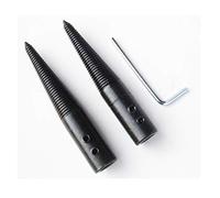 Tapered Spindle Adapter Threaded for Bench Grinder Buffing Polishing Wheel with Left and Right,Pack 2 pcs