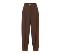 Tapered Trousers - female - MAC - Tapered Trousers - Brown - 3XL - Trousers 3XL