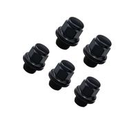 Tapered Wheel Lug Bolts For Mitsubishi For Lancer For Eclipse Nuts | 20 Pcs 13/16" 21mm Hex 1.46x1.18 Car Wheel bolts Wheel hub bolts Inch Lug Nuts