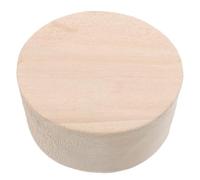 Tapered Wooden Wine Stopper for Brandy and Beverages, Khaki