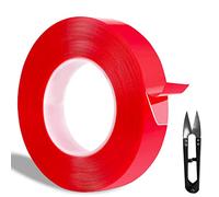 TAPES VARGORT Extra strong double sided tape/nano tape for a durable and strong hold! Clear double sided tape heavy duty for led lights, rug tape, picture mounting tape... (9mmx3m)