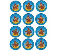 Tapes4you Replacement chips with sticker for Looping Louie & Looping Chewie Chips Hasbro Drunken Louie Beer Chicken (Drunken Louie Brown, Turquoise)