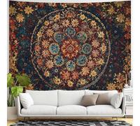 Tapestries Extra Large 200 x 300 cm, Custom Images Banners Signs Personalized Tapestry Wall Hanging, Blue、Red、Yellow、Orange、Green Art Deco Vintage Floral,