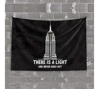 Tapestries Room Decor Empire State Building - There Is A Light And Never Goes Out. Tapestry Room Door Decor Outdoor Bar Decor(75X100CM)
