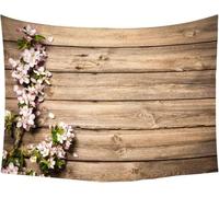 Tapestry 150x200 cm Pink Flowers Wall Hanging Microfiber Large Size Tapestries 3D Print Beautiful Flowers Wall Hangings Art for Bedroom Living Room Home Decor A2852