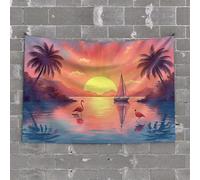 Tapestry Aesthetic Alone In The Autumnal Serenity Tapestry Bedroom Decor For Teens Man Cave Bar(100X150CM)
