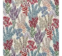 Tapestry Fabric - Medium Heavyweight Upholstery & Soft Furnishing Material - Giardini Multicoloured Floral Design - Per Metre
