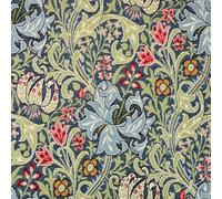 Tapestry Fabric William Morris Golden Lily Floral Flower Damask (Sold Per Half Metre)