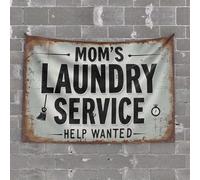 Tapestry For Men Mom'S Laundry Service: Seeking Help Tapestry Funny Decor For Bar Tapestries(75X100CM)