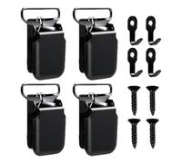 Tapestry Hangers - 2.8 X 1.2 Cm Wooden Rug Walls Hanger, Adjustable Wall Mount Clips, Cotton Rope Support | Boho Waall Decor Display for Living Room Bedroom Dorm Studio Art Posters and Photos