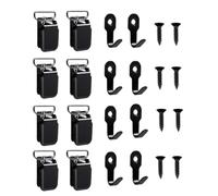 Tapestry Hangers - Hook Clips Clamps for Carpet Hangers | Heavy Duty Fabric Hanging Clips for Walls, Curtains, Quilts, Tapestries, Fabric Art, Decorations, Curtain