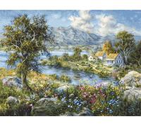 Tapestry Kit Luca-S Gold - Enchanted Cottage G615