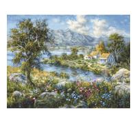 Tapestry Kit Luca-S Gold - Enchanted Cottage G615