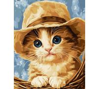 Tapestry Kits for Adults Cute Cat Animal Crochet Kit for Beginners Adults，DIY Rug Making Kits with Printed Canvas Latch Hook Cushion Set Rugs 31x45in