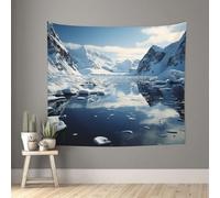 Tapestry Wall Hanging 152x130 CM Decorates Tapestrys Antarctic Peninsula Wall Tapestry Aesthetic Wall Blanket for Living Room Wall Decor Tapestries for Dorm Room