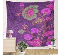 Tapestry Wall Hanging Beautiful Original Creative Batik South East Asian Countries Batik Tapestry For Bedroom Aesthetic Art Large Tablecloths, For Bedroom, Dorm, Wedding, 150x200cm